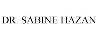 dr. sabine hazan