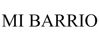 mi barrio