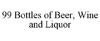99 bottles of beer, wine and liquor