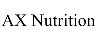 ax nutrition