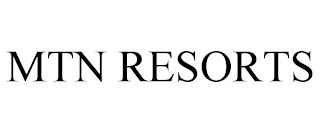 mtn resorts