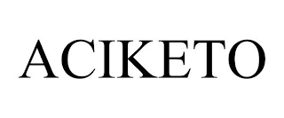 aciketo