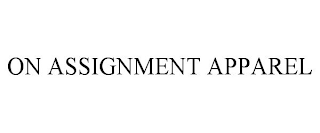 on assignment apparel