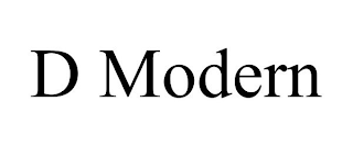 d modern