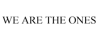 we are the ones