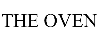 the oven