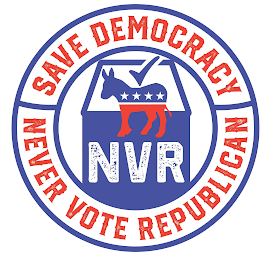 nvr save democracy never vote republican