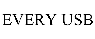 every usb