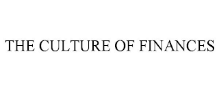 the culture of finances