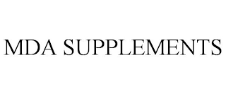 mda supplements