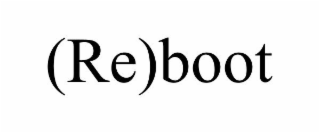 (re)boot