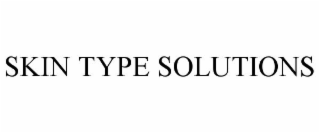 skin type solutions