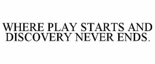 where play starts and discovery never ends.
