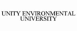 unity environmental university