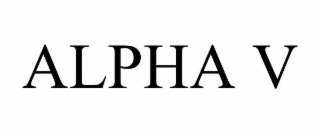 alpha v