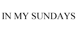 in my sundays