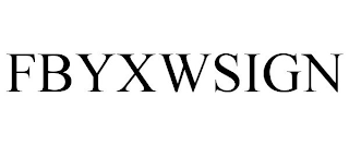 fbyxwsign