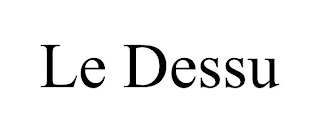le dessu