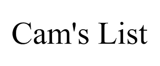 cam's list