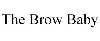the brow baby