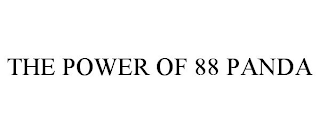 the power of 88 panda