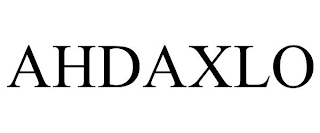 ahdaxlo
