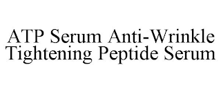 atp serum anti-wrinkle tightening peptide serum