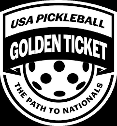 usa pickleball golden ticket the path to nationals
