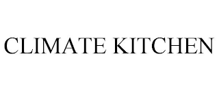 climate kitchen