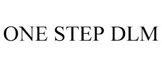 one step dlm