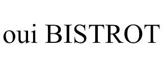 oui bistrot