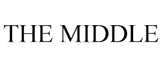 the middle