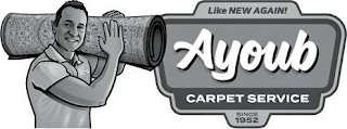 acs like new again! ayoub carpet service since 1952