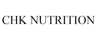 chk nutrition