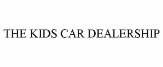 the kids car dealership