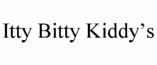 itty bitty kiddy's