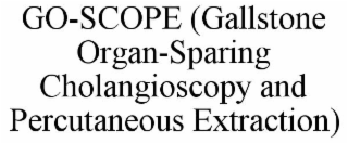 go-scope (gallstone organ-sparing cholangioscopy and percutaneous extraction)