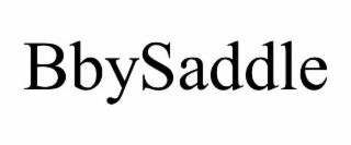 bbysaddle