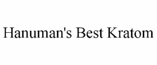 hanuman's best kratom