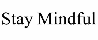 stay mindful