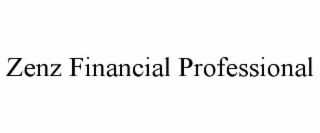 zenz financial professional