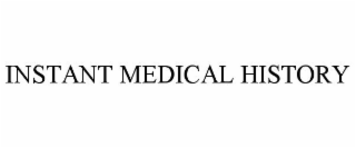 instant medical history
