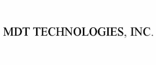 mdt technologies, inc.