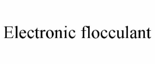 electronic flocculant