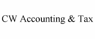 cw accounting & tax