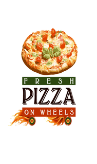 fresh pizza on wheels
