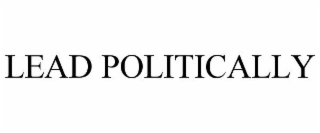 lead politically