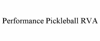 performance pickleball rva