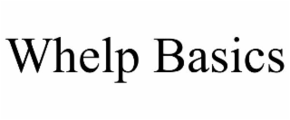 whelp basics