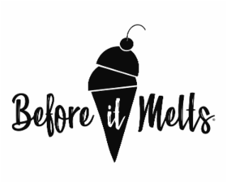 before it melts